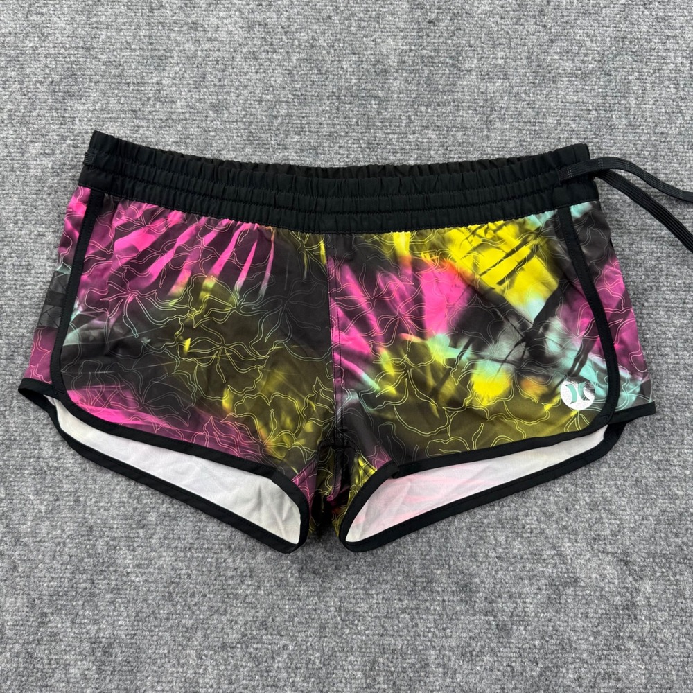 Hurley Phantom Aloha Shorts Medium Multicolor Tie Dye Floral Boardshorts Men's
